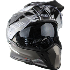 ViPER RX-V288 Full Face Motocross Helmet - Force Black