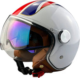 ViPER RS-V19 Open Face Motorcycle Helmet - Union Jack