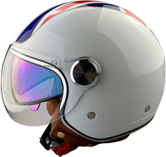 ViPER RS-V19 Open Face Motorcycle Helmet - Union Jack