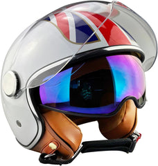 ViPER RS-V19 Open Face Motorcycle Helmet - Union Jack