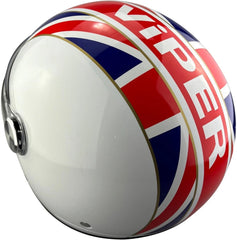 ViPER RS-V19 Open Face Motorcycle Helmet - Union Jack