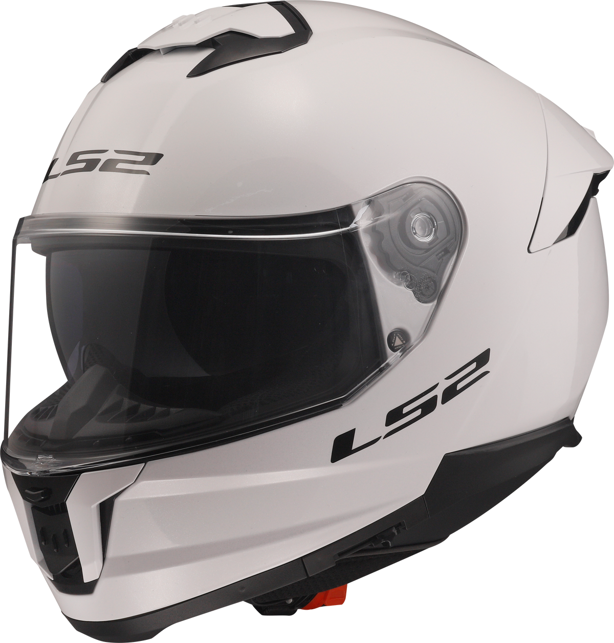 LS2 FF808 Stream II Full Face Motorcycle Helmet - Gloss White