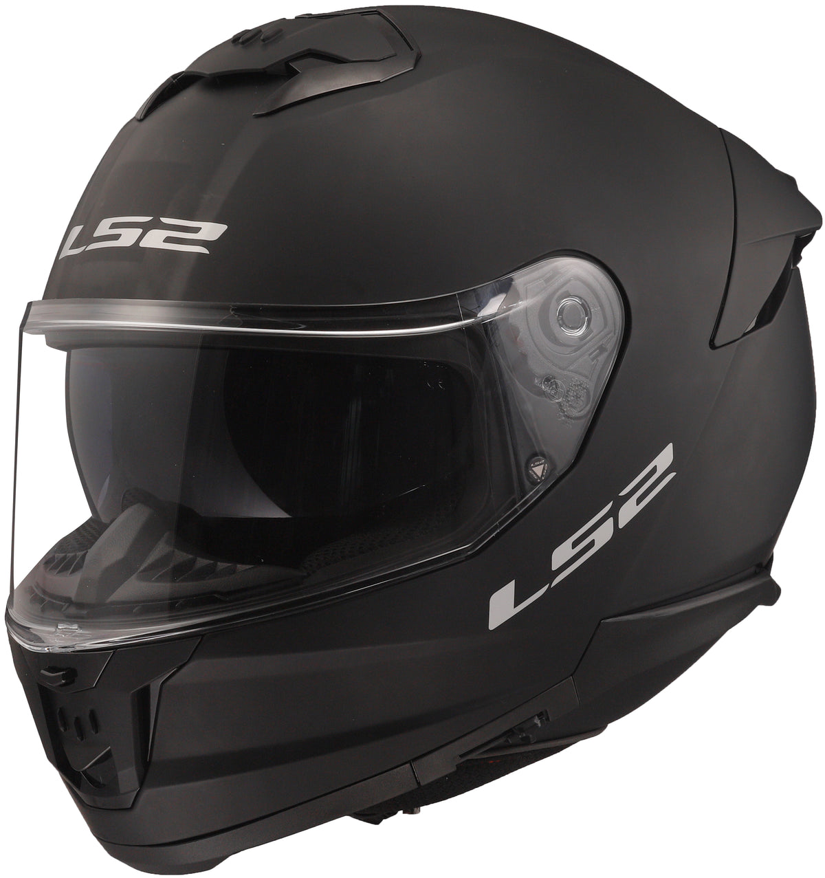 LS2 FF808 Stream II Full Face Motorcycle Helmet - Matt Black