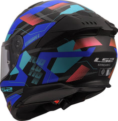 LS2 FF808 Stream II Full Face Motorcycle Helmet - Mika Black/Blue