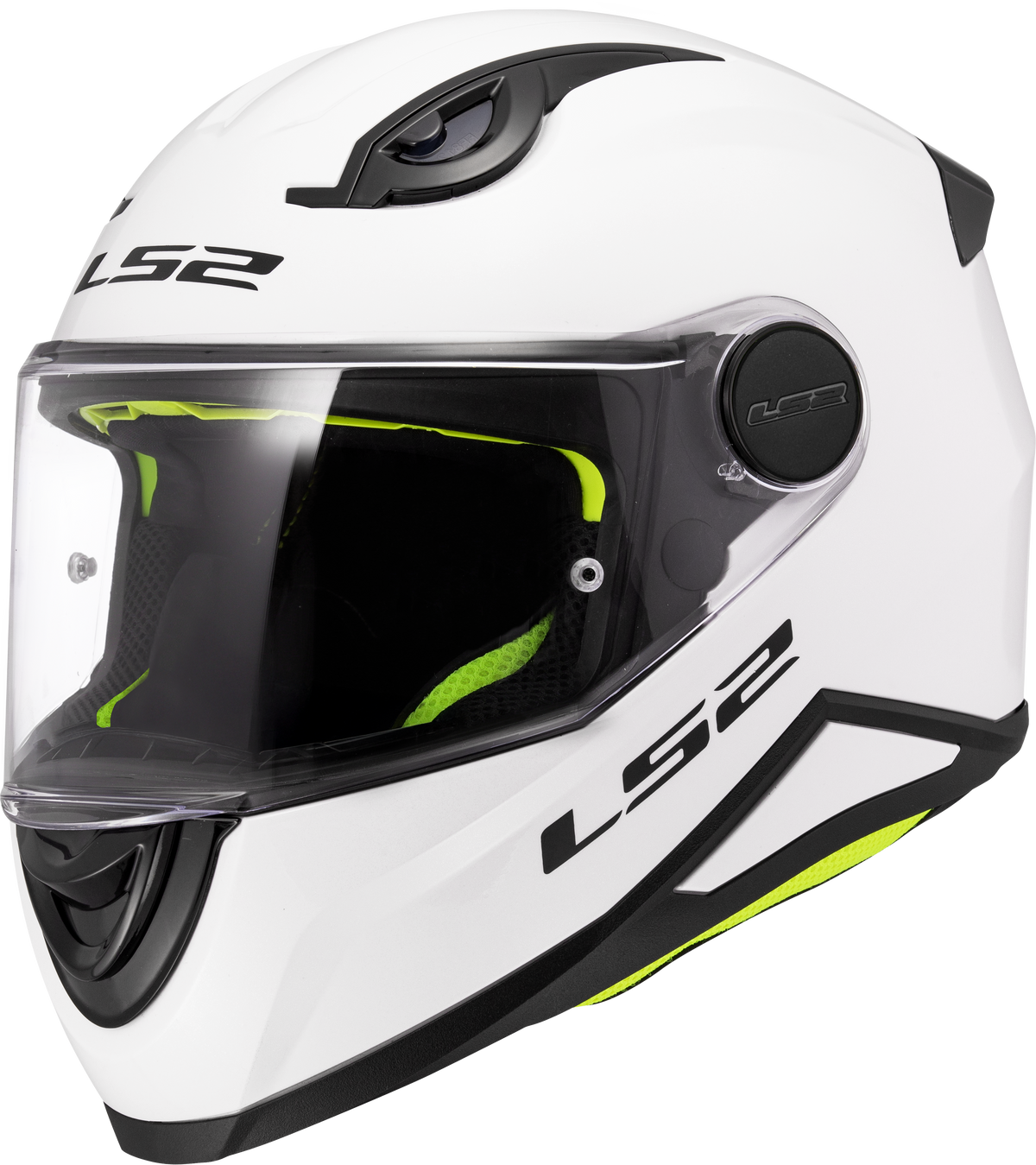 LS2 FF812 Kid Full Face Motorcycle Helmet - Solid White