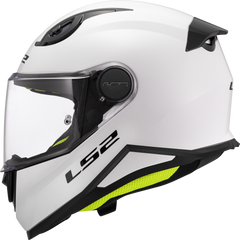 LS2 FF812 Kid Full Face Motorcycle Helmet - Solid White