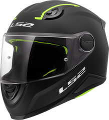 LS2 FF812 Kid Full Face Motorcycle Helmet - Solid Matt Black
