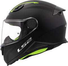 LS2 FF812 Kid Full Face Motorcycle Helmet - Solid Matt Black