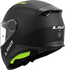 LS2 FF812 Kid Full Face Motorcycle Helmet - Solid Matt Black