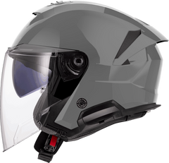 LS2 OF618 Verso II Open Face Motorcycle Helmet - Nardo Grey
