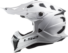 LS2 MX700 Subverter Motocross Helmet - Solid Gloss White