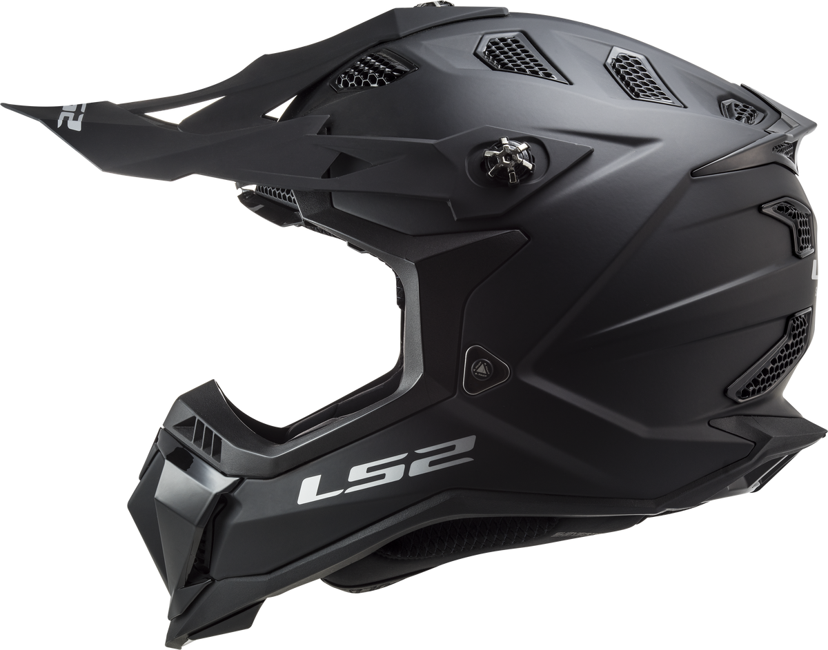 LS2 MX700 Subverter Motocross Helmet - Full Matt Black