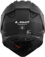 LS2 MX702 Pioneer II Adventure Motorcycle Helmet - Matt Black