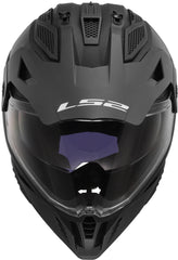 LS2 MX702 Pioneer II Adventure Motorcycle Helmet - Matt Black