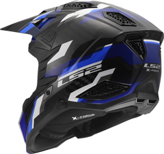 LS2 MX703 X-Force Phantom Motocross Helmet - Blue/White