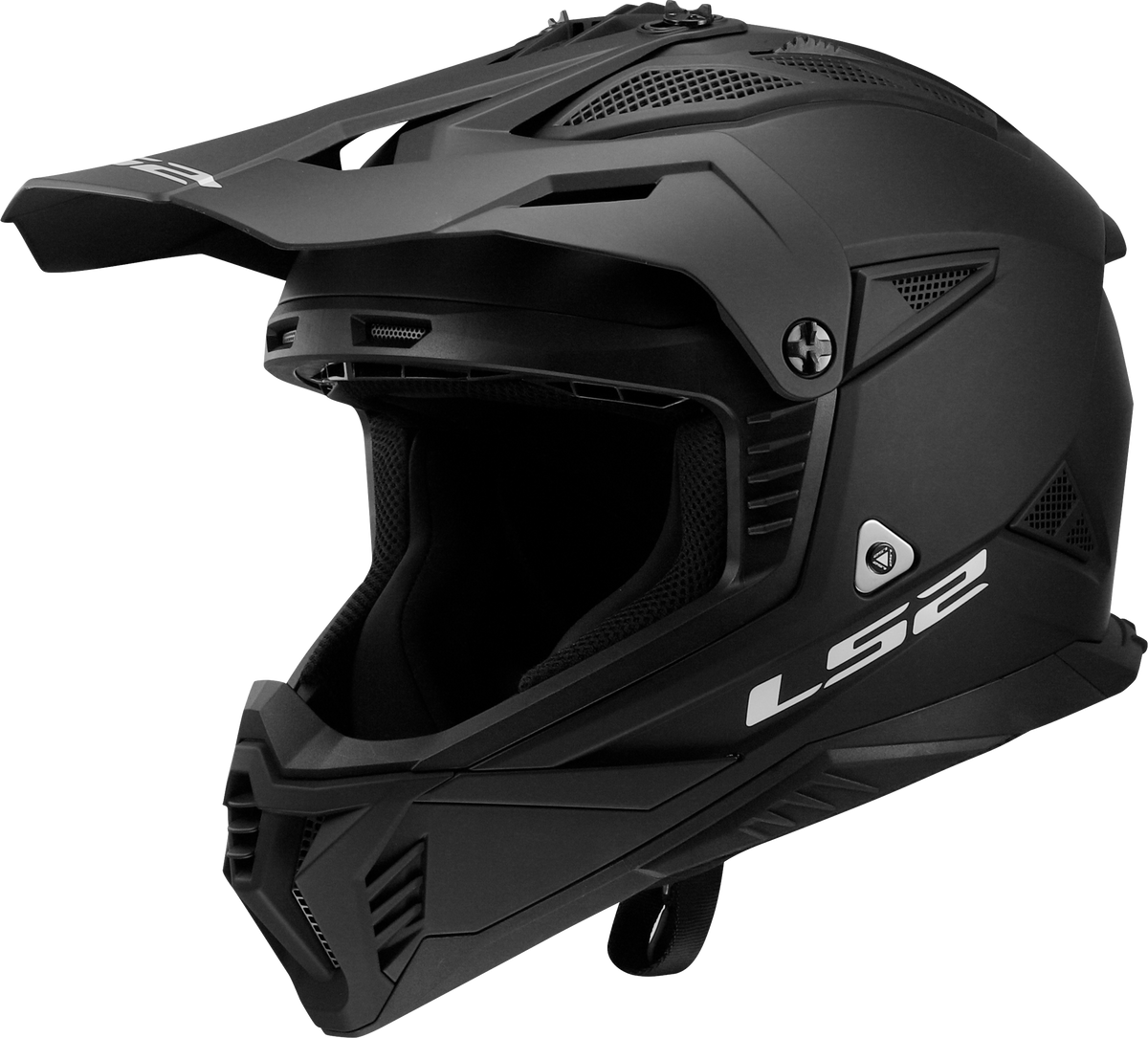 LS2 MX708 Fast II Motocross Helmet - Matt Black
