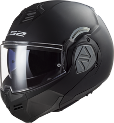 LS2 FF906 Advant Flip Up Motorcycle Helmet - Matt Black