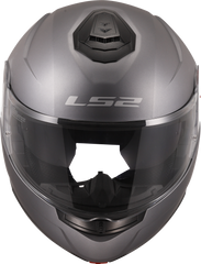 LS2 FF908 Strobe II Flip Up Motorcycle Helmet - Matt Titanium