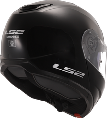 LS2 FF908 Strobe II Flip Up Motorcycle Helmet - Gloss Black