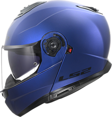 LS2 FF908 Strobe II Flip Up Motorcycle Helmet - Matt Navy Blue