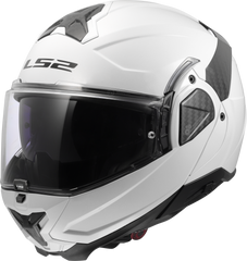 LS2 FF910 Advant II Flip Up Motorcycle Helmet - White