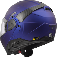 LS2 FF910 Advant II Flip Up Motorcycle Helmet - Matt Navy Blue