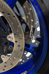 Riderr Schrader 90° Angle Valve Adaptor - Silver