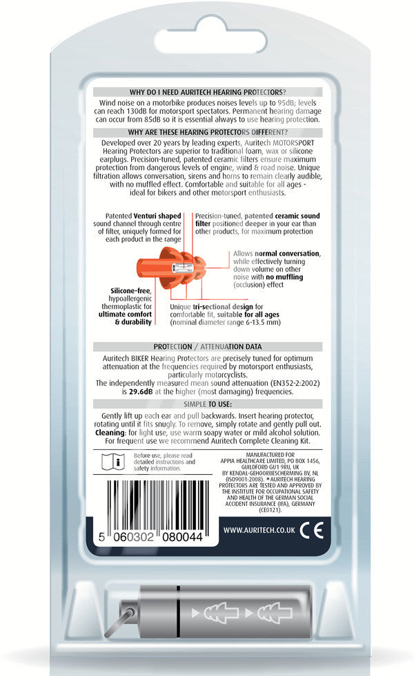 Auritech Hearing Protectors - Pair