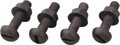 Bike It Number Plate Bolts And Nuts Black 50Pcs