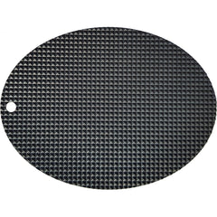 Bike It Oval Motorcycle Stand Pad - Black