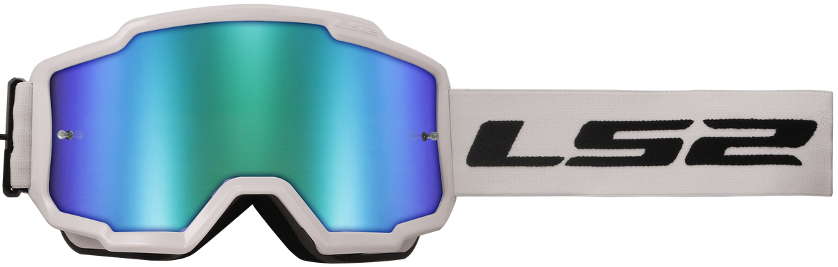 LS2 Charger Motocross Goggles - White