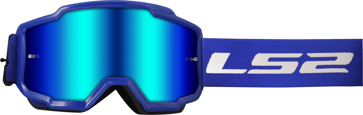 LS2 Charger Motocross Goggles - Blue