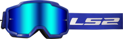 LS2 Charger Motocross Goggles - Blue