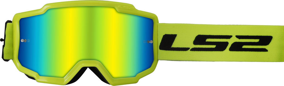 LS2 Charger Motocross Goggles - Yellow