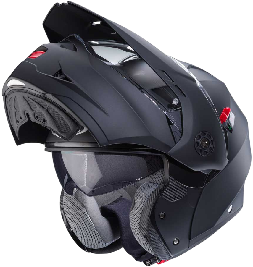 Caberg Tourmax X Flip Up Motorcycle Helmet - Matt Black