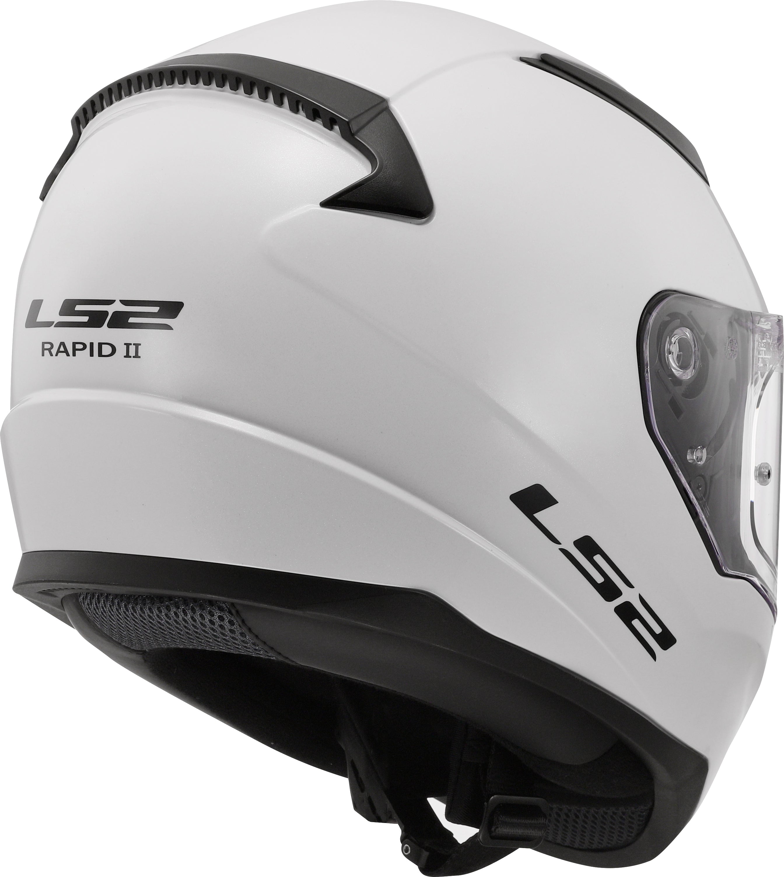 LS2 FF353 Rapid II Full Face Motorcycle Helmet - Solid White