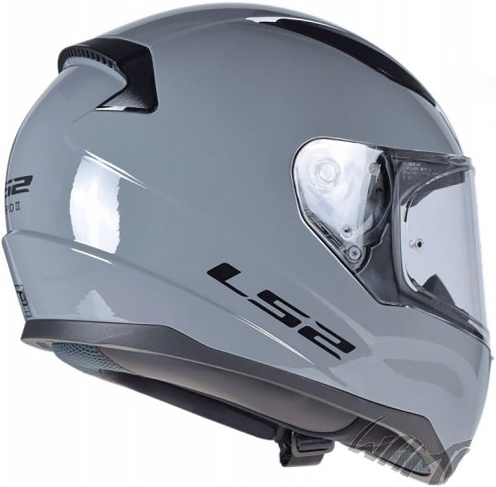 LS2 FF353 Rapid II Full Face Motorcycle Helmet - Solid Nardo Grey