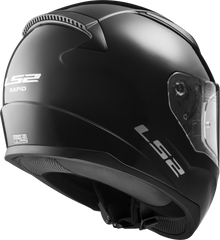 LS2 FF353 Rapid II Full Face Motorcycle Helmet - Solid Gloss Black