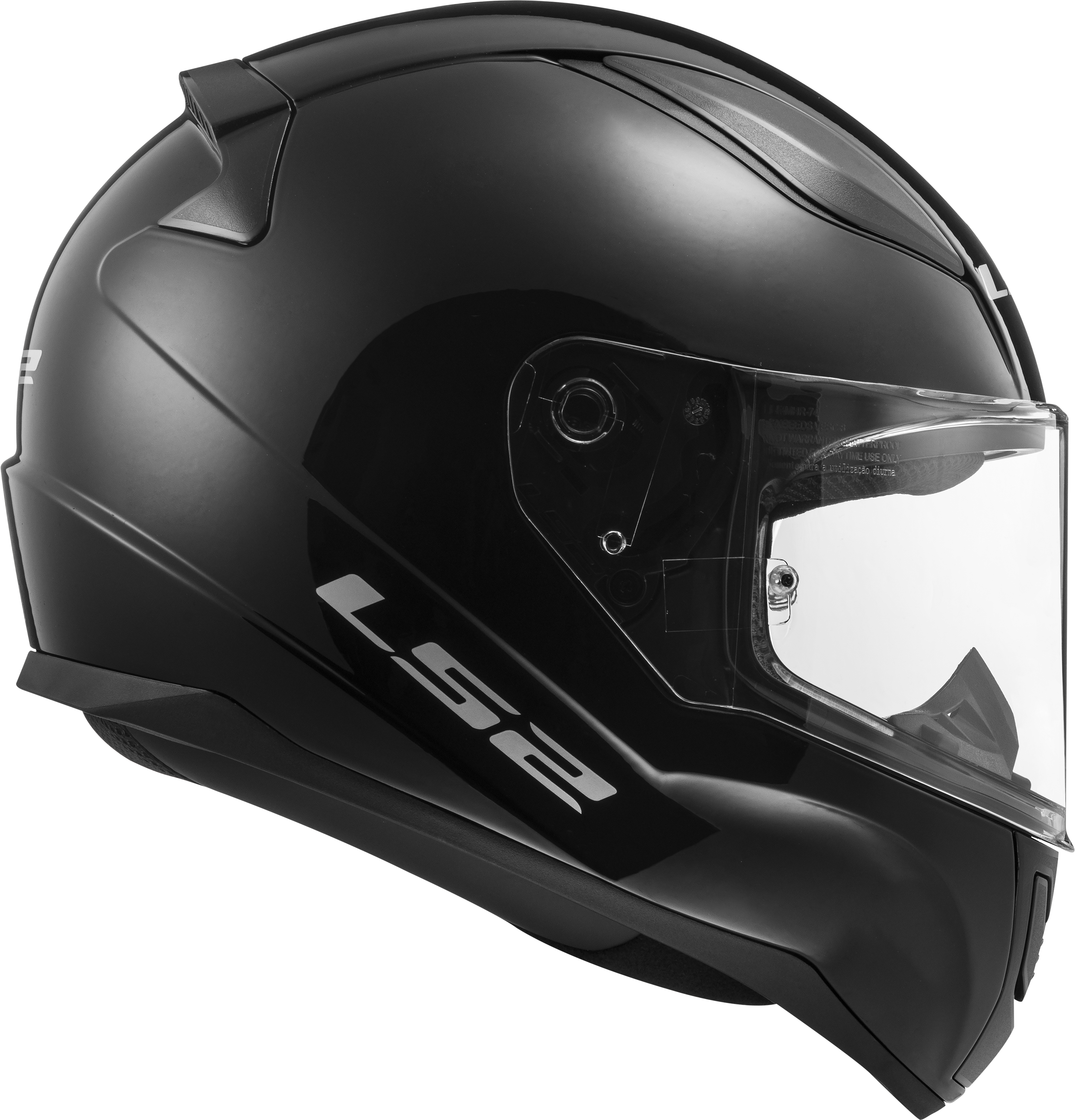 LS2 FF353 Rapid II Full Face Motorcycle Helmet - Solid Gloss Black