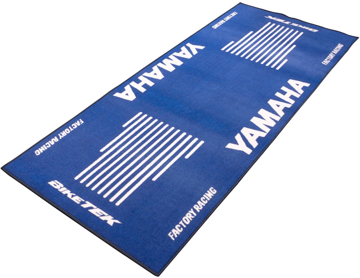 BikeTek Series 3 Yamaha Logo Garage Mat 190 x 80cm
