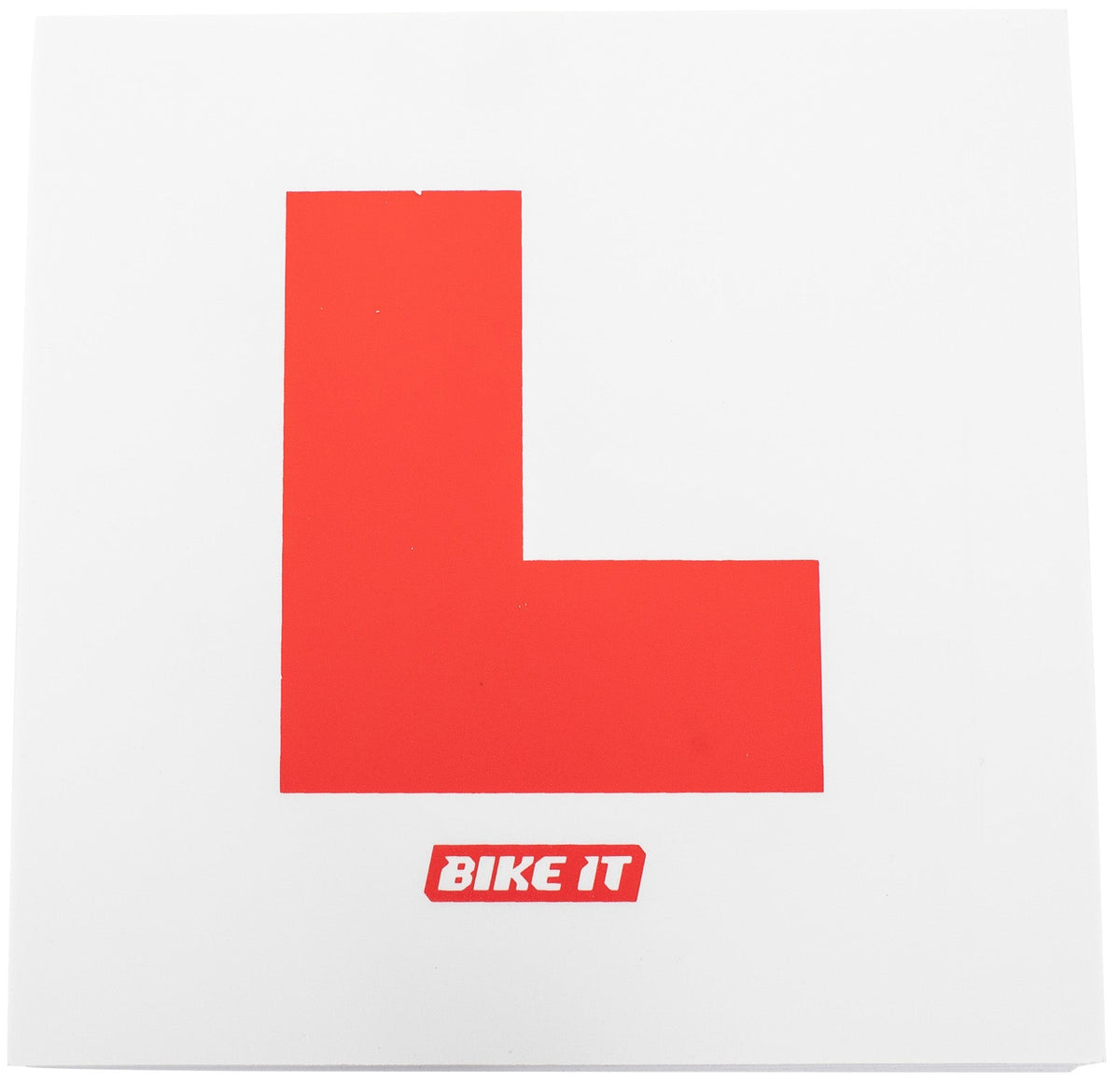 Bike It Self Adhesive Motorcycle L-Plate