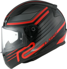 LS2 FF353 Rapid II Full Face Motorcycle Helmet - Circuit Black/Red