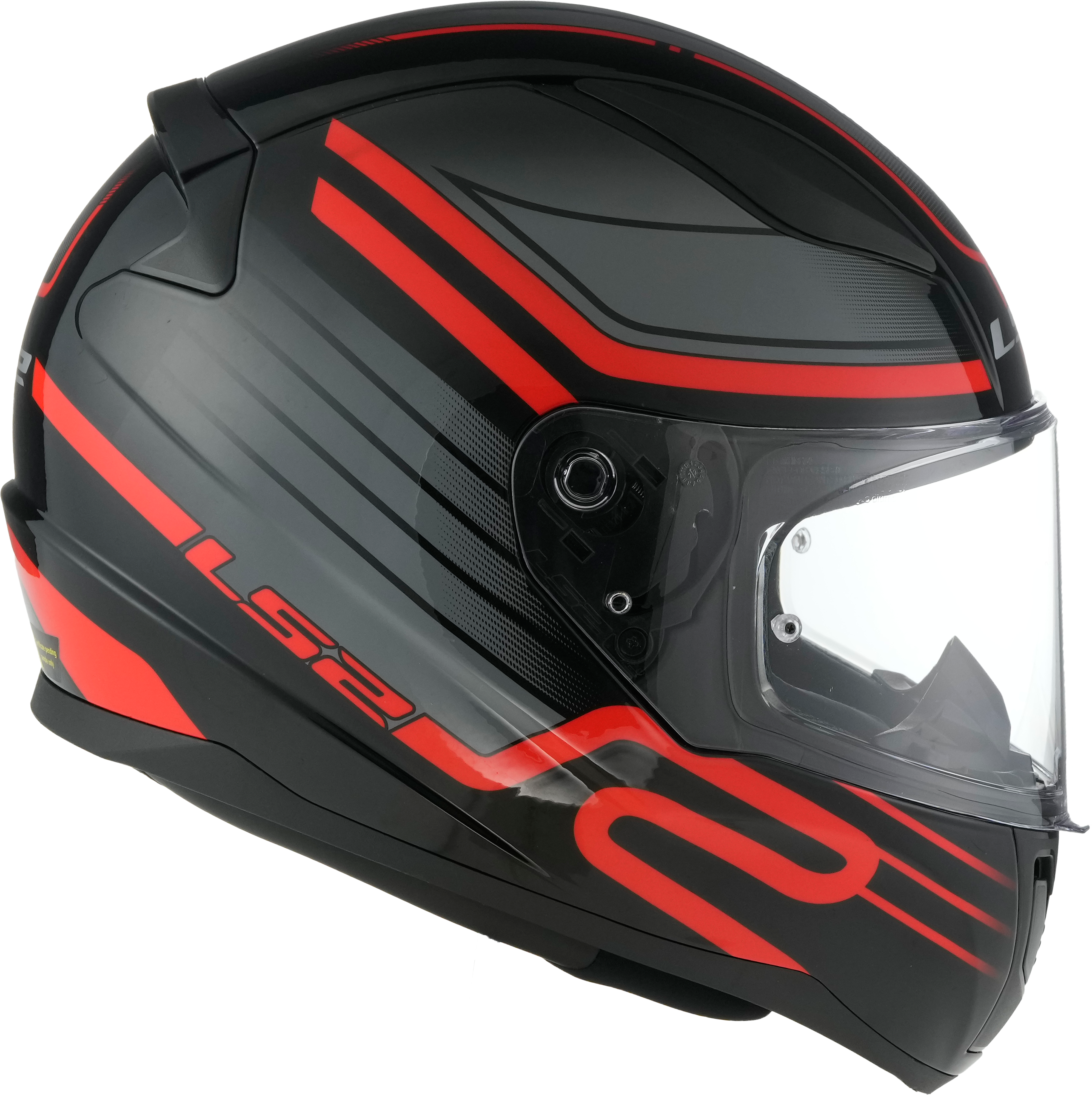 LS2 FF353 Rapid II Full Face Motorcycle Helmet - Circuit Black/Red