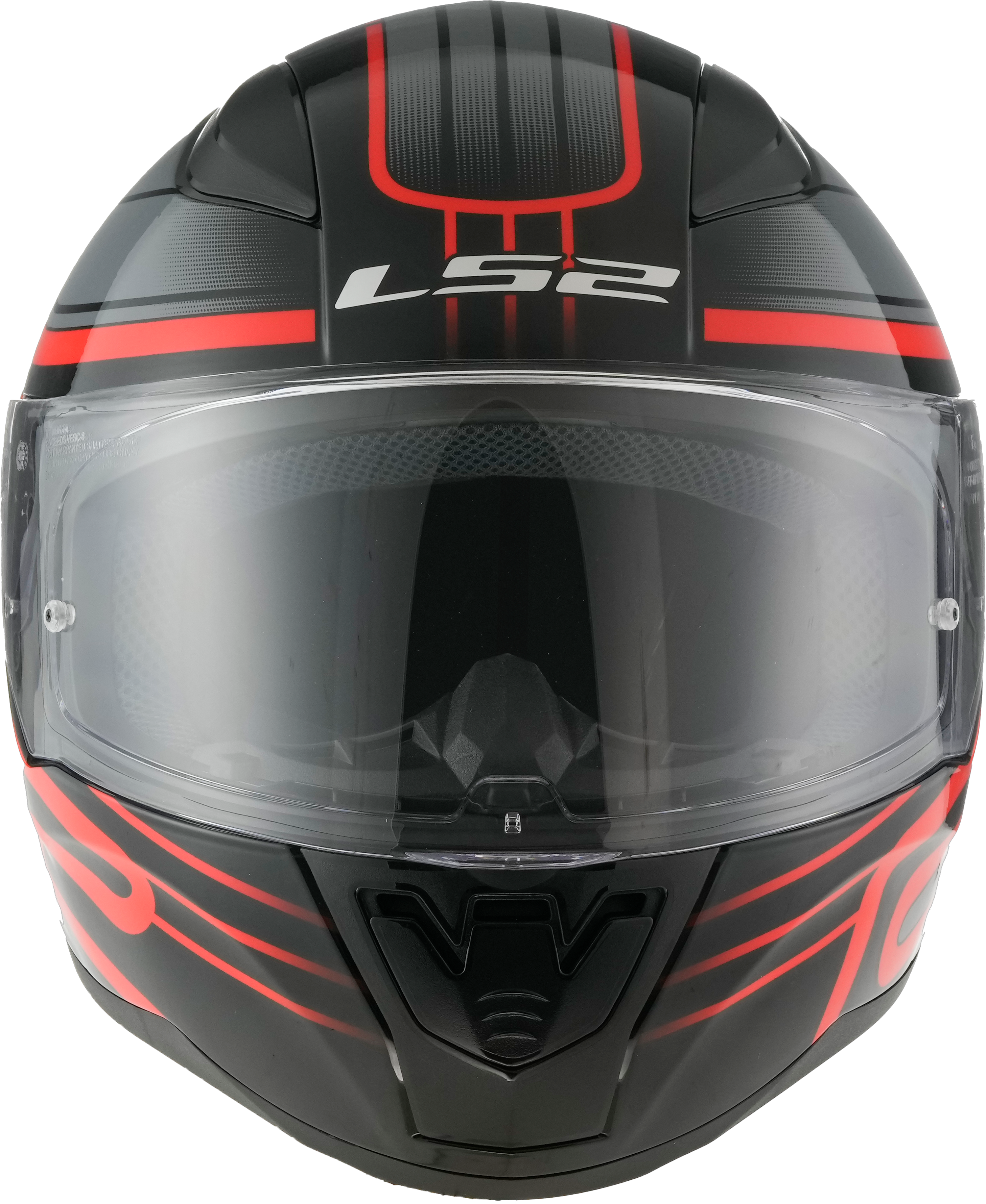 LS2 FF353 Rapid II Full Face Motorcycle Helmet - Circuit Black/Red