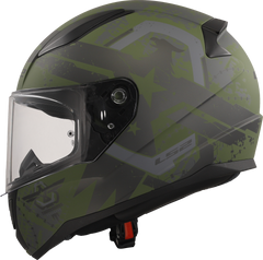 LS2 FF353 Rapid II Full Face Motorcycle Helmet - Thunder Birds Matt Military