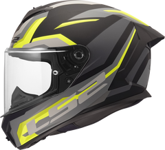 LS2 FF820 Rapid III Full Face Motorcycle Helmet - Hyper Black/H-V Yellow