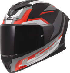 LS2 FF820 Rapid III Full Face Motorcycle Helmet - Hyper Black/Red