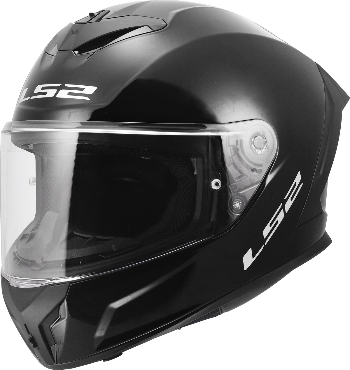 LS2 FF820 Rapid III Full Face Motorcycle Helmet - Solid Gloss Black