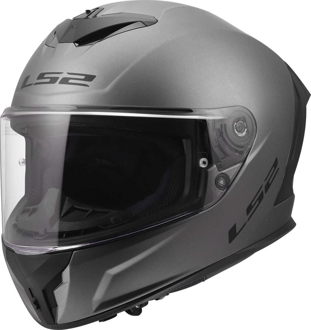 LS2 FF820 Rapid III Full Face Motorcycle Helmet - Solid Matt Titanium