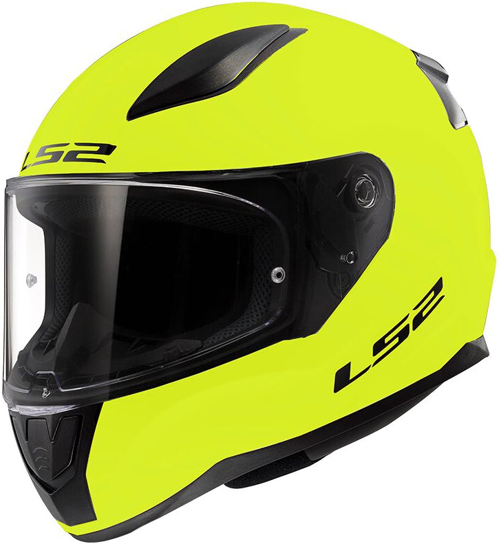 LS2 FF353 Rapid II Full Face Motorcycle Helmet - Hi-Vis Yellow